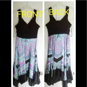 Multicolored Flowy Dress